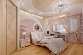 Маленькая спальная для романтической девушки в Екатеринбурге
